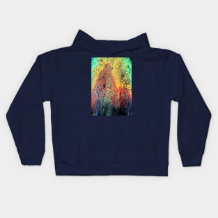 Seasons Fluid Art Kids Hoodie